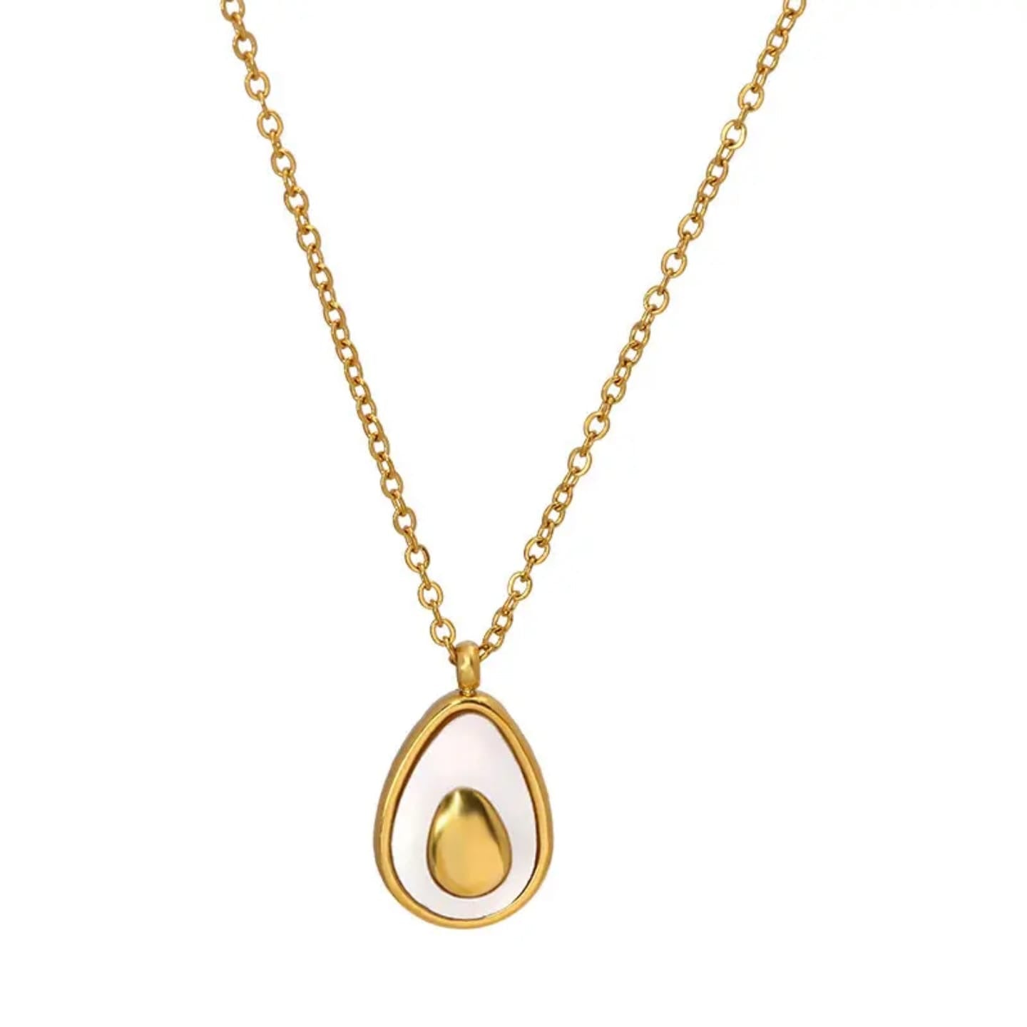 Avocado necklace