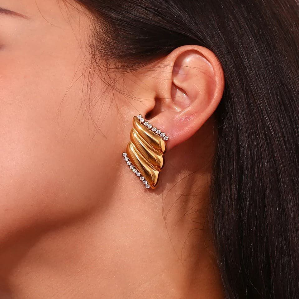 Angel earrings