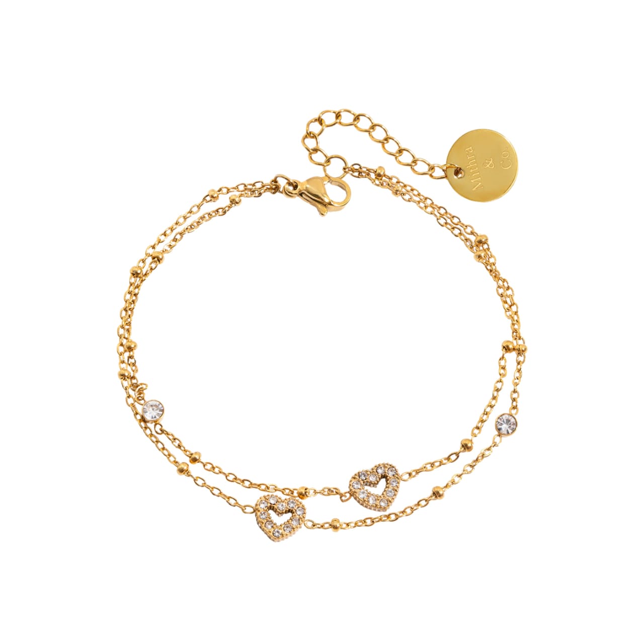 Mit heart bracelet