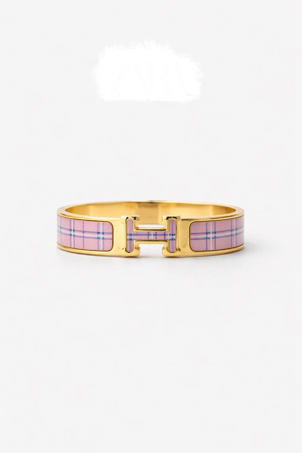Pink Checkered Hermes