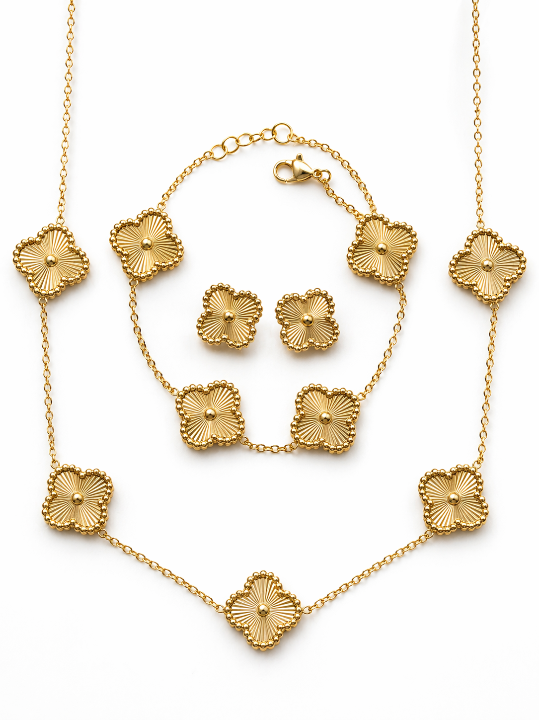 Gold clove set