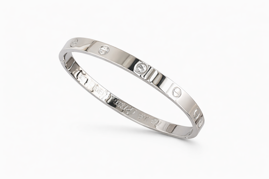 Cartier silver handcuff