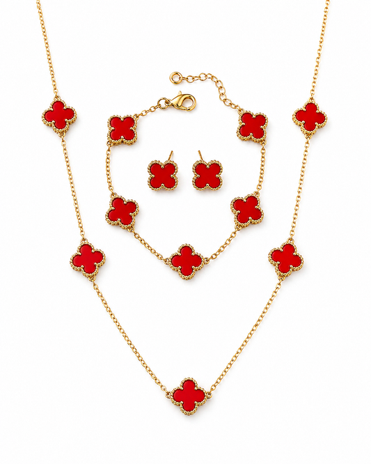 Red clove set