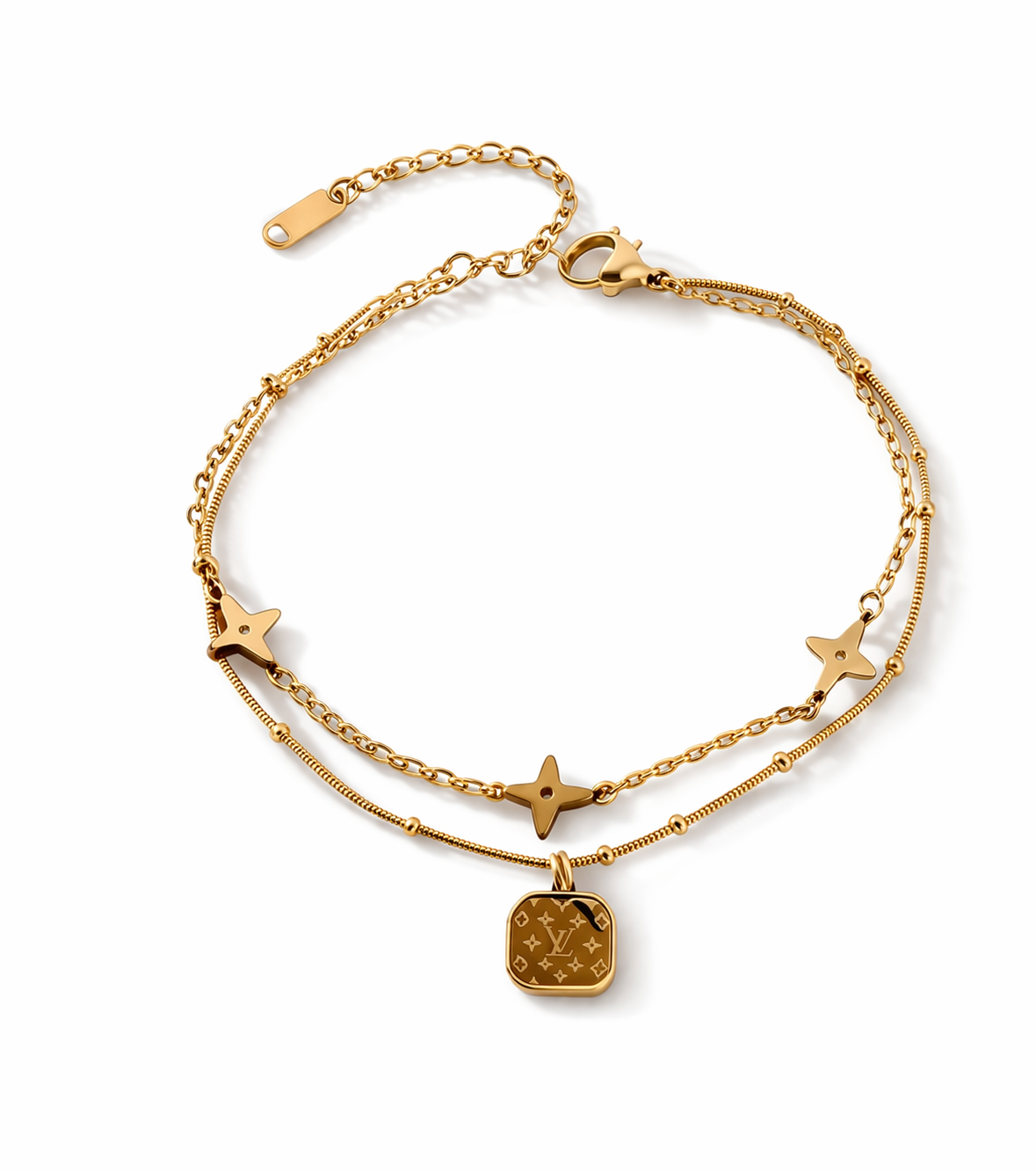 Lv Charm Bracelet