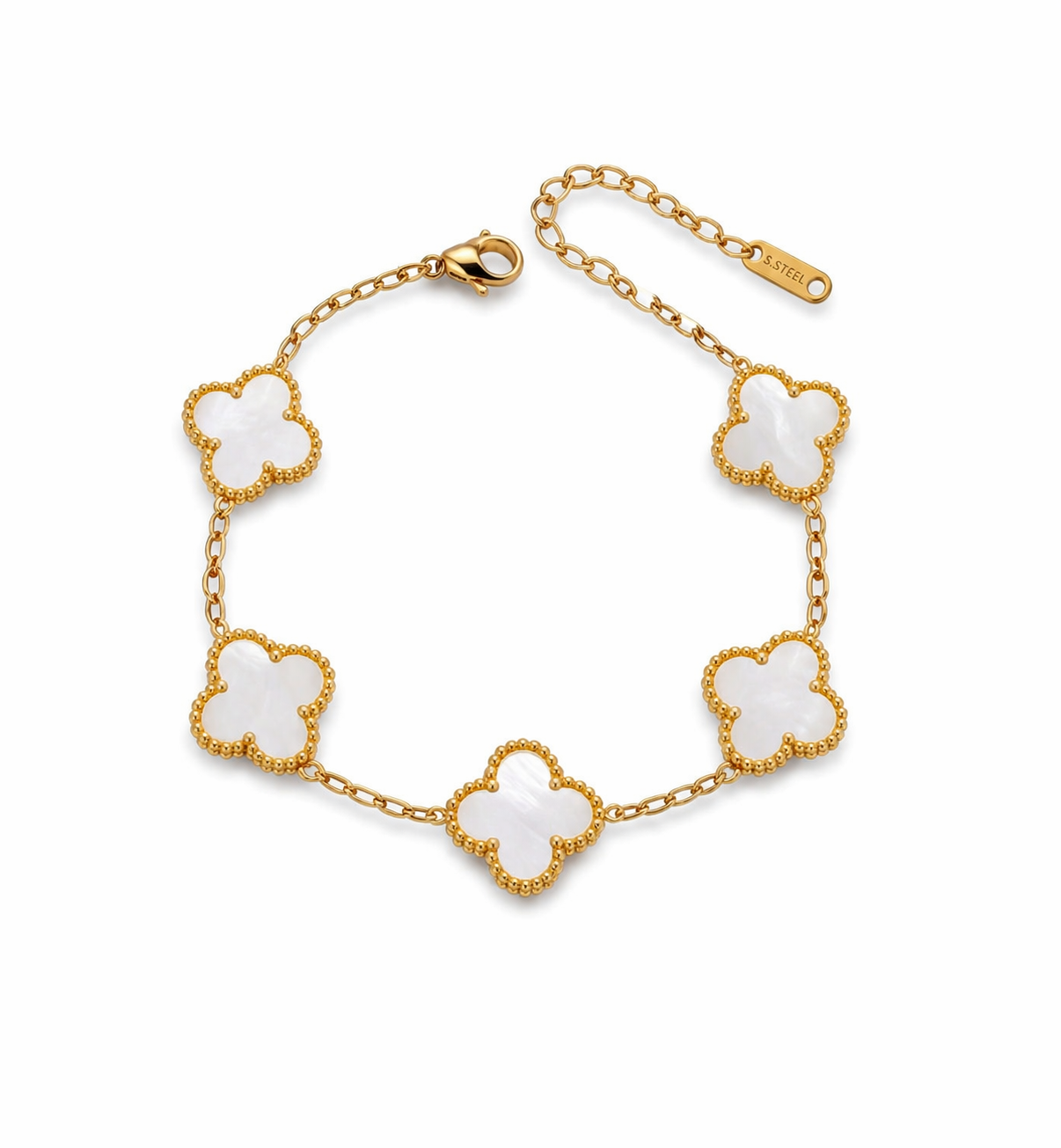 White Clove Bracelet