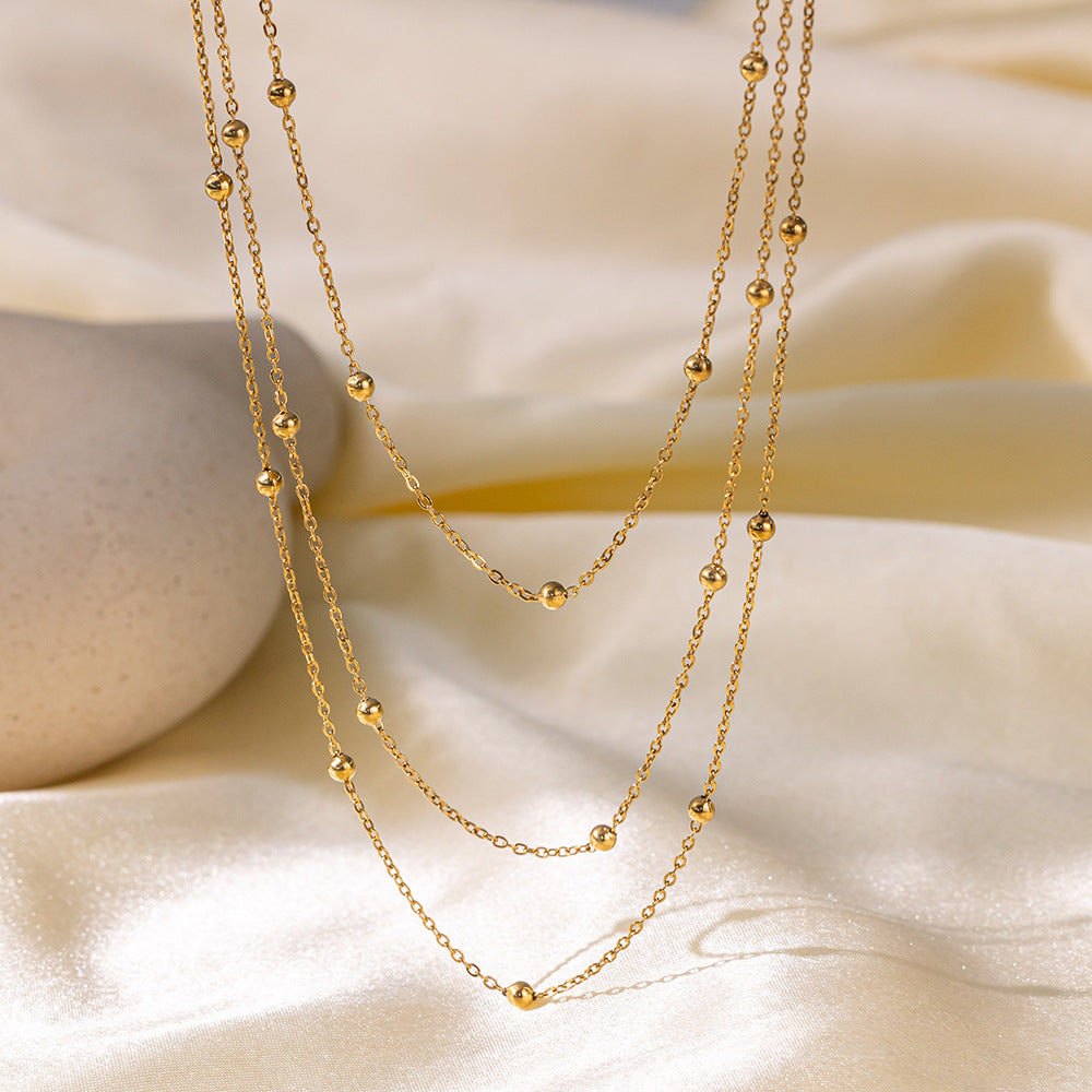 3 layered necklace