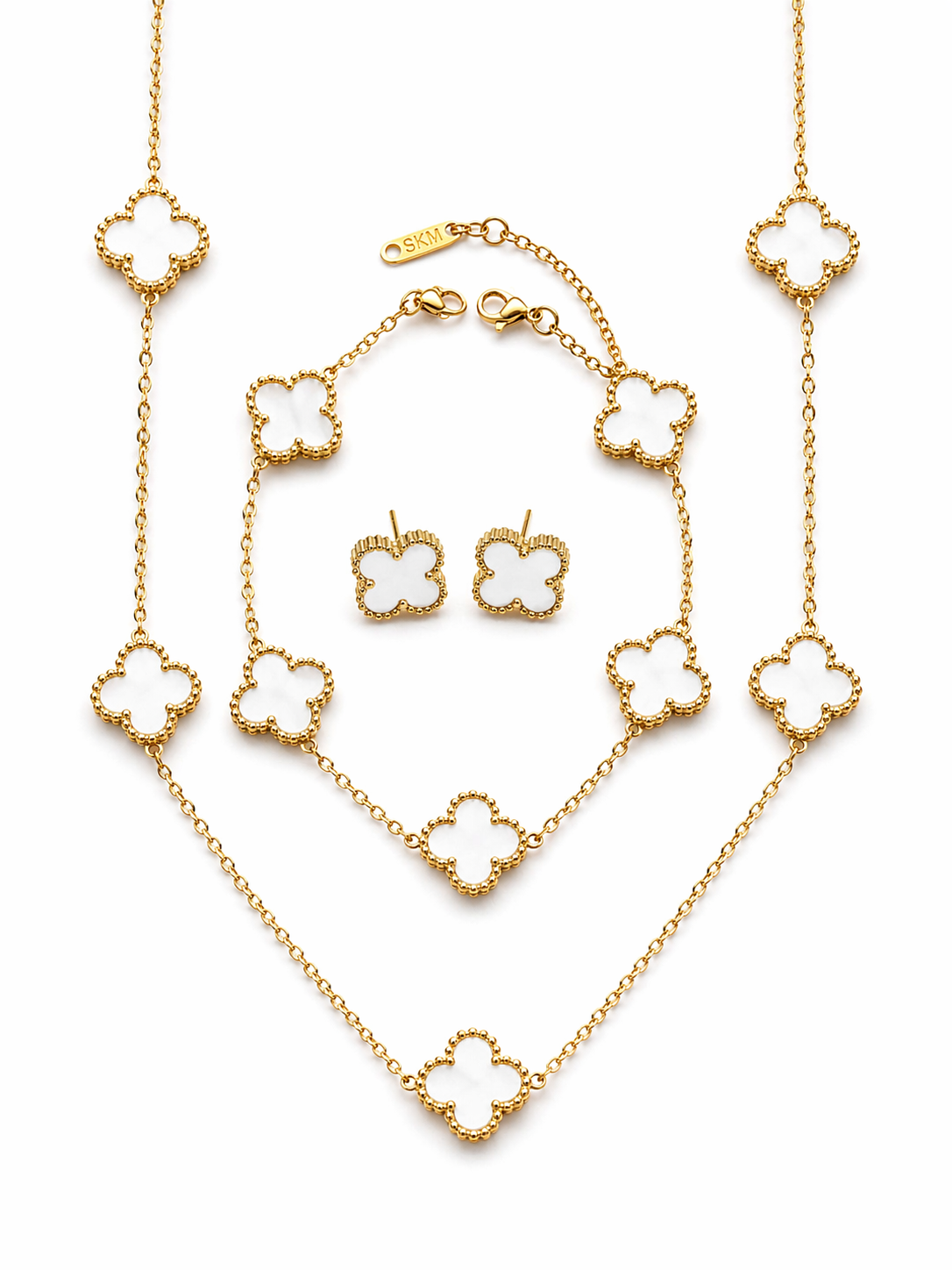 White clove set