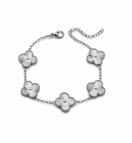 Silver Clove Bracelet