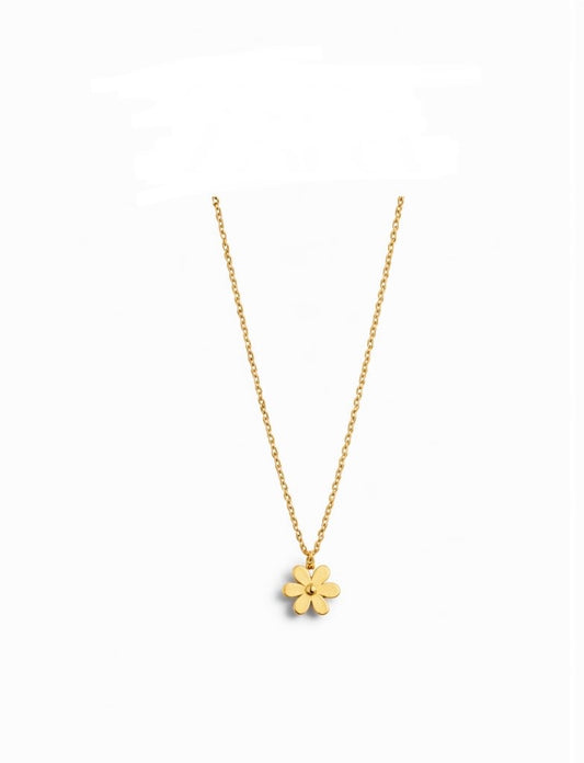 Daisy flower necklace
