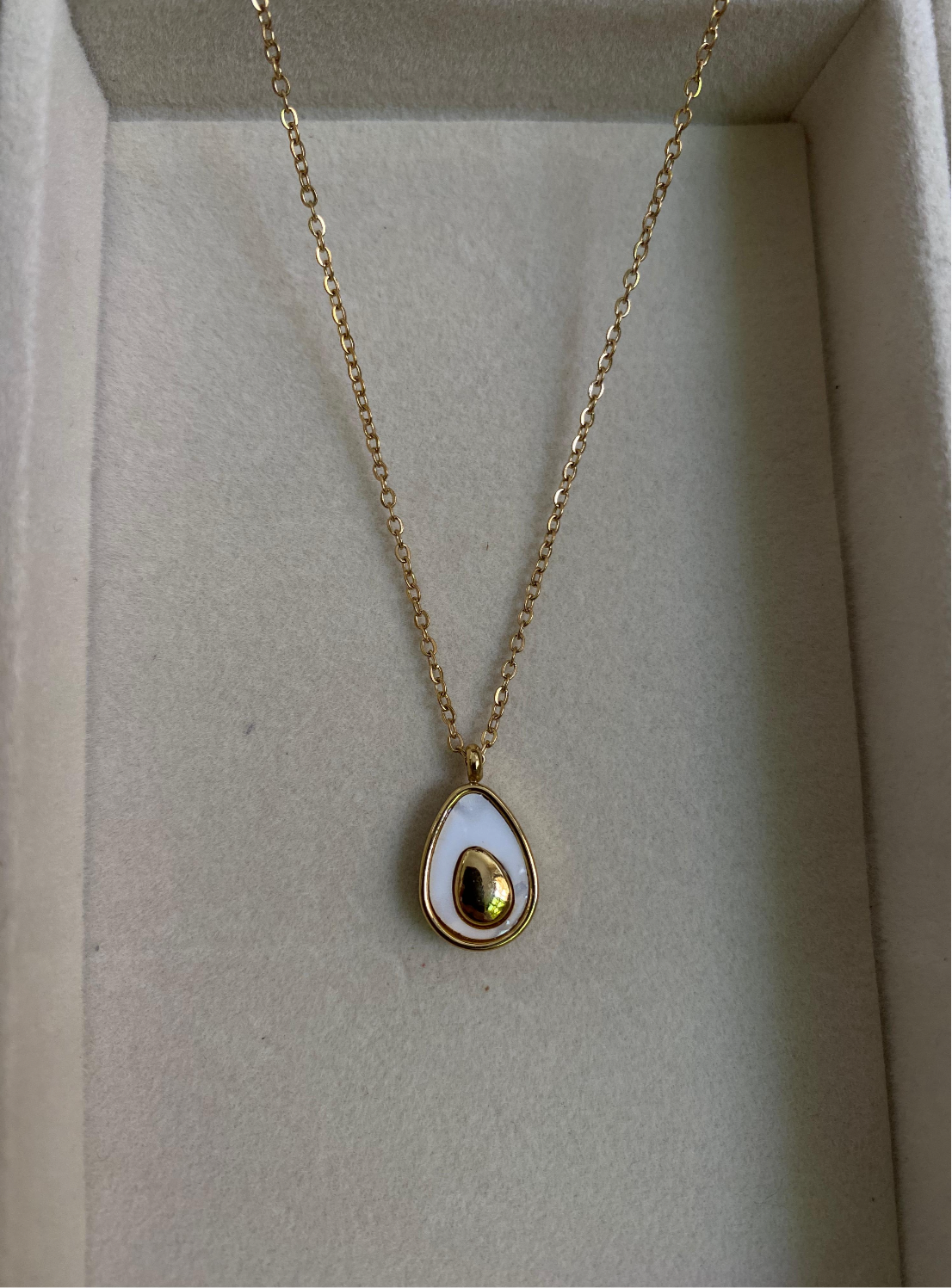 Avocado necklace