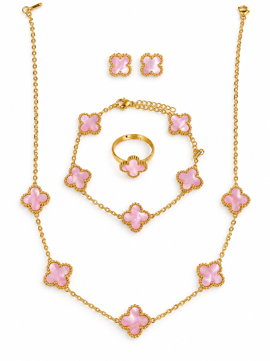 Pearl pink clove set