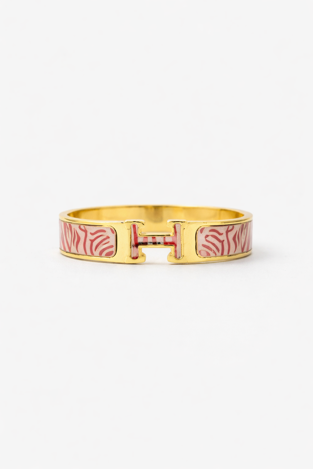 Red zebra hermes handcuff