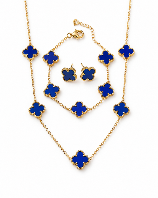Blue clove set