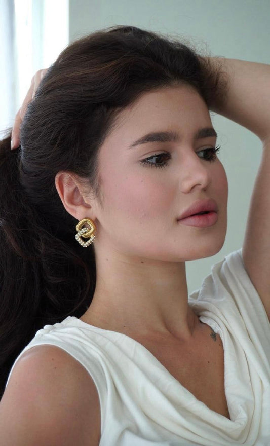 Angel earrings