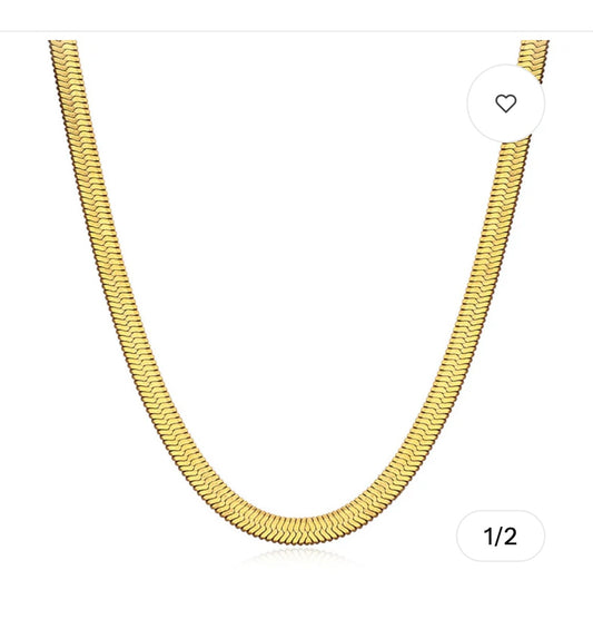 Snake chain necklace