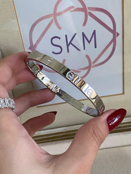 Cartier silver handcuff