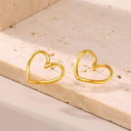 Heart earrings