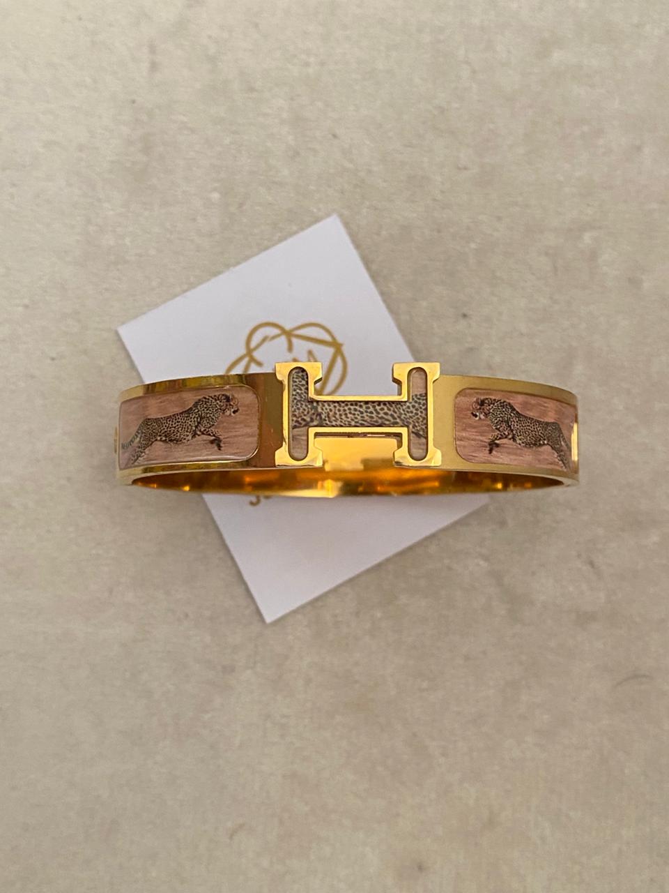 Beige H Handcuff